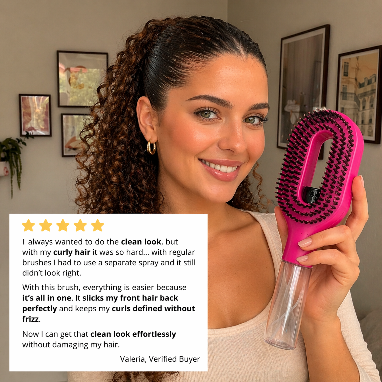 Trevux CurlSpray Brush™